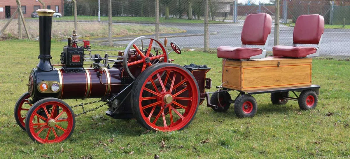4 inch scale Burrell traction engine
