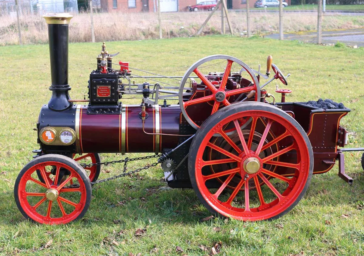 4 inch scale Burrell traction engine