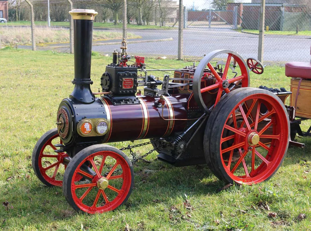 4 inch scale Burrell traction engine