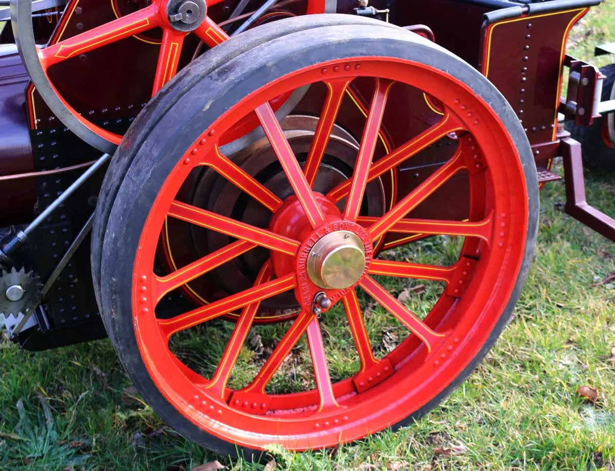 4 inch scale Burrell traction engine