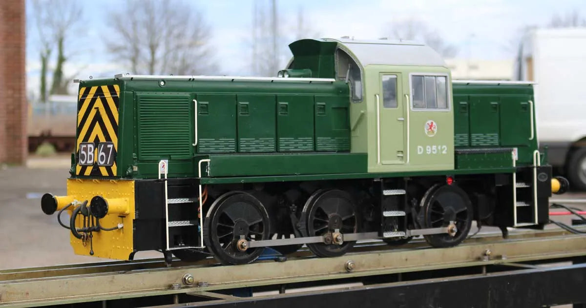 5 inch gauge Class 14 battery electric