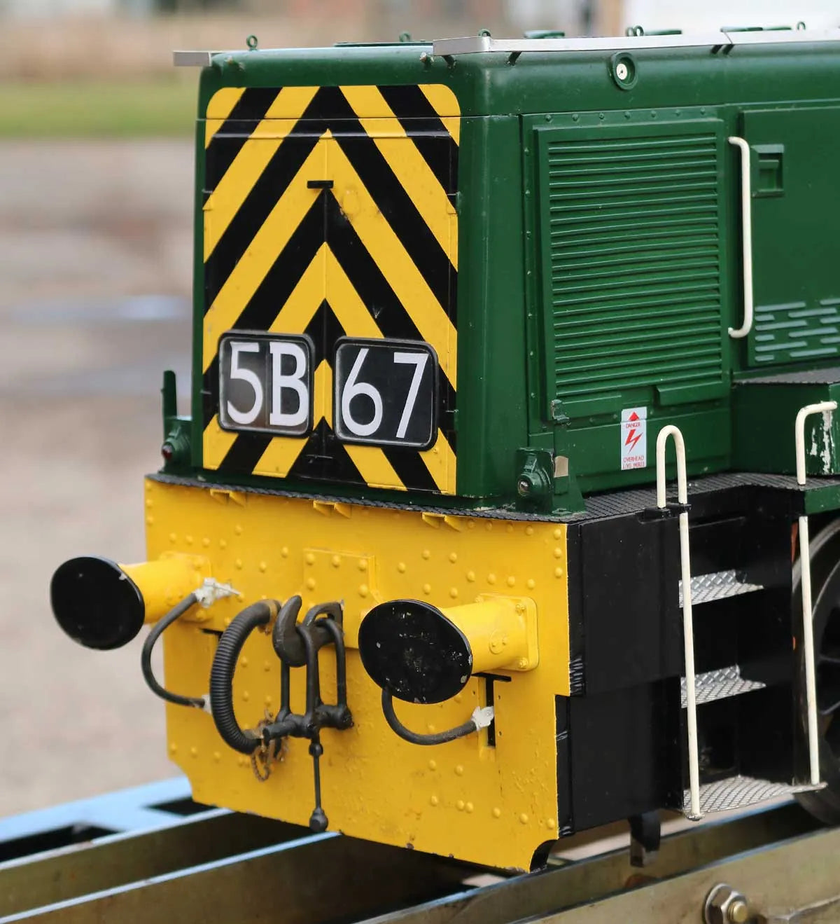 5 inch gauge Class 14 battery electric