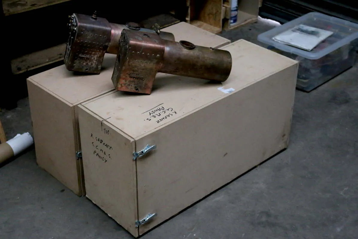 Pair part-built 5 inch gauge GWR 0-6-0PT