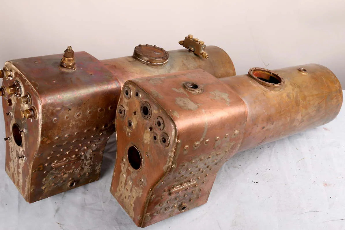 Pair part-built 5 inch gauge GWR 0-6-0PT