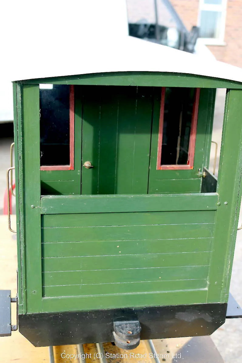 5 inch gauge Glyn Valley Tramway brake van