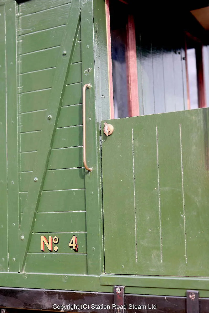 5 inch gauge Glyn Valley Tramway brake van