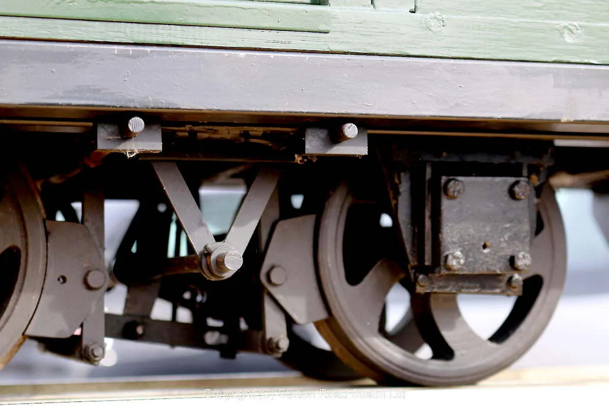 5 inch gauge Glyn Valley Tramway brake van