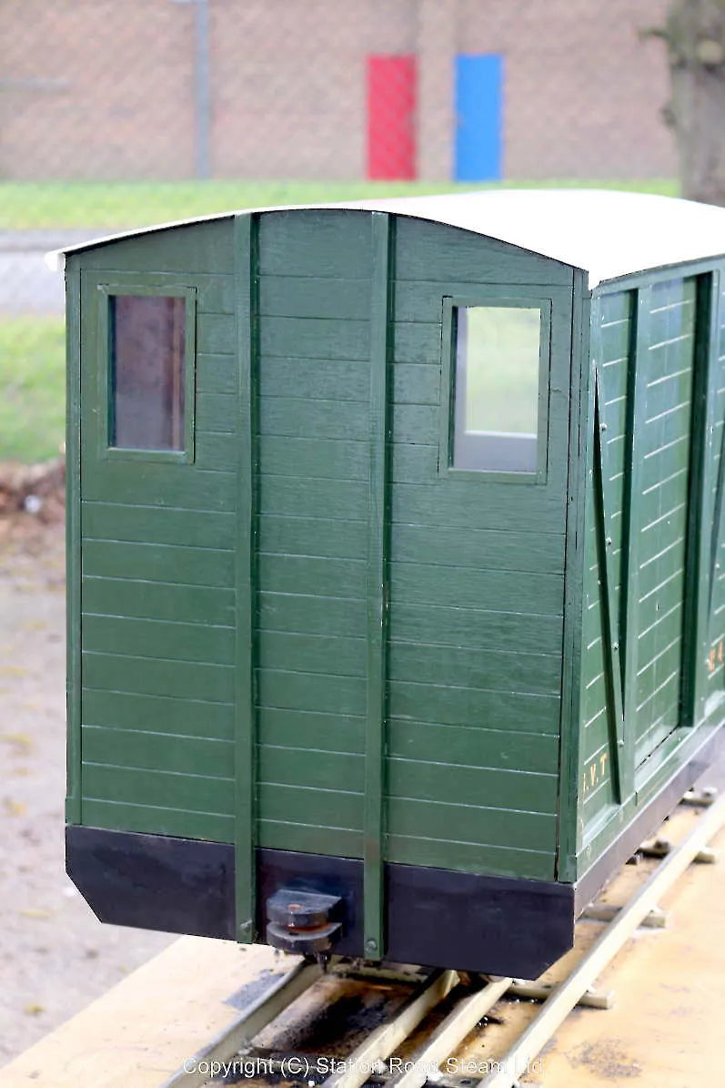 5 inch gauge Glyn Valley Tramway brake van