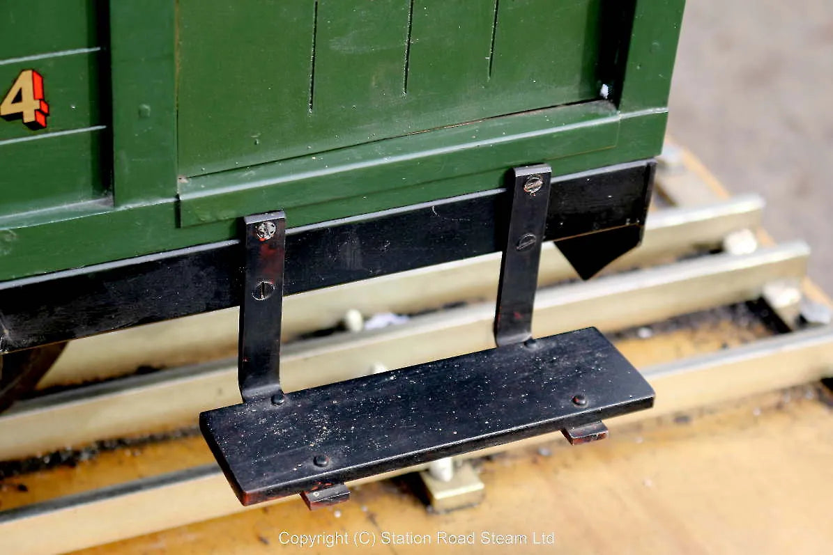 5 inch gauge Glyn Valley Tramway brake van