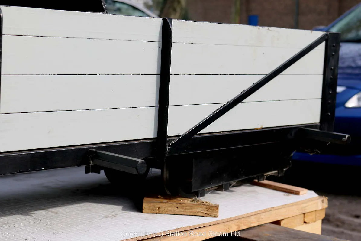 5 inch gauge braked bogie passenger truck
