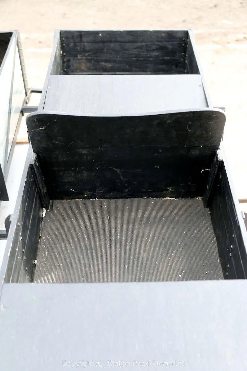 5 inch gauge braked bogie passenger truck