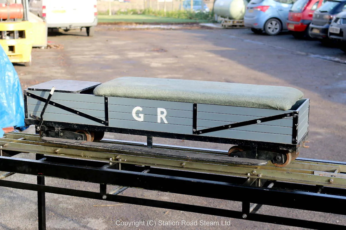 5 inch gauge bogie passenger truck