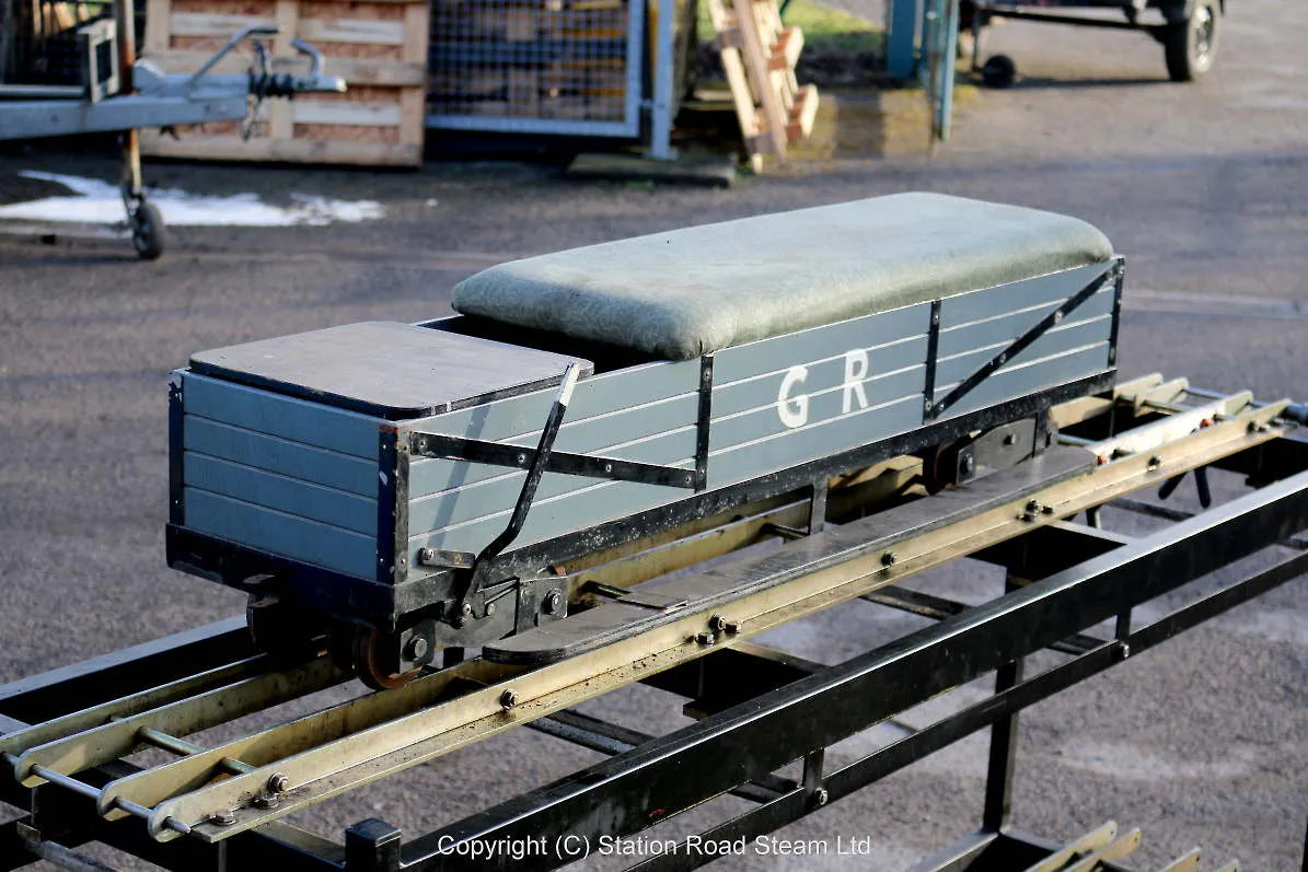 5 inch gauge bogie passenger truck