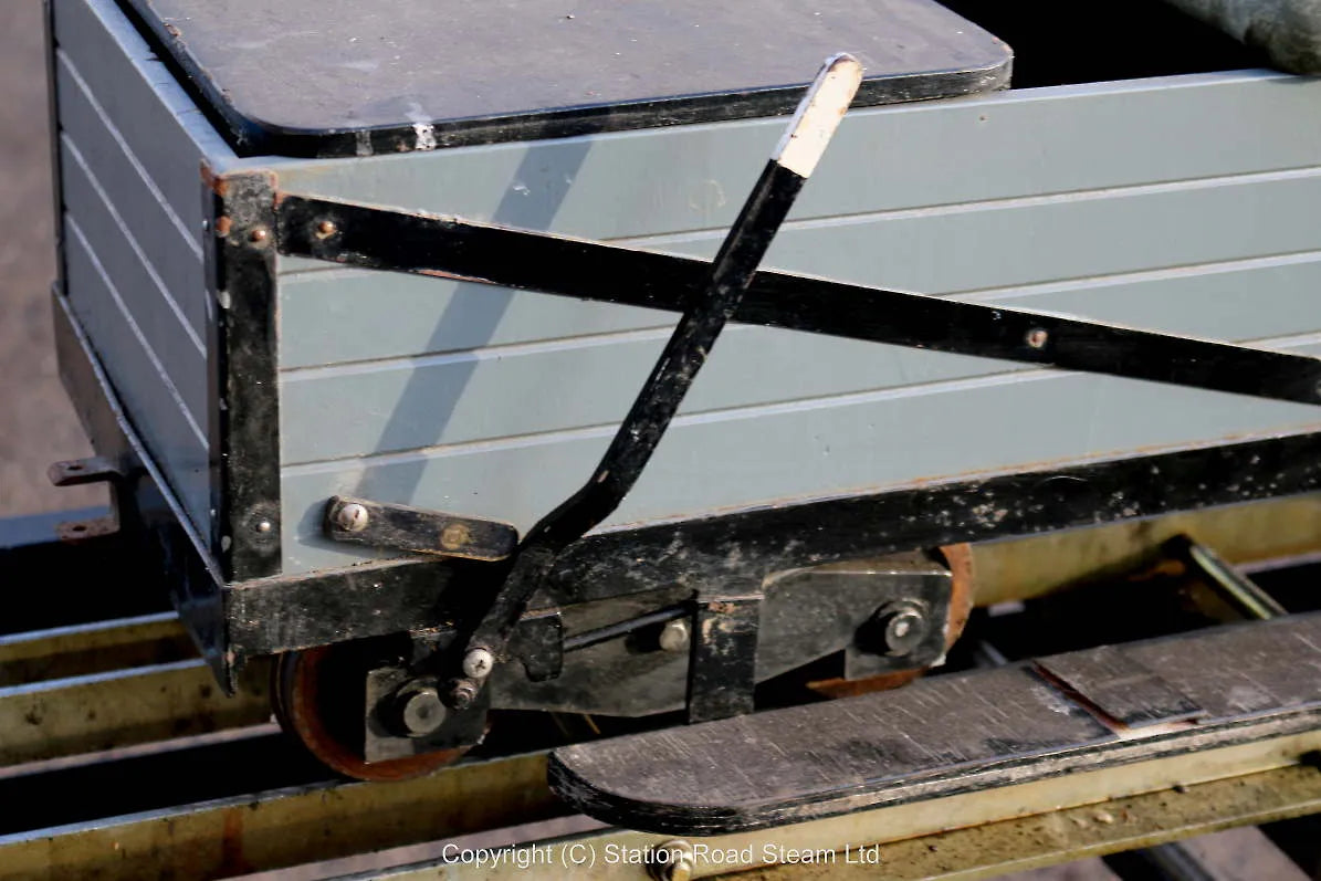 5 inch gauge bogie passenger truck