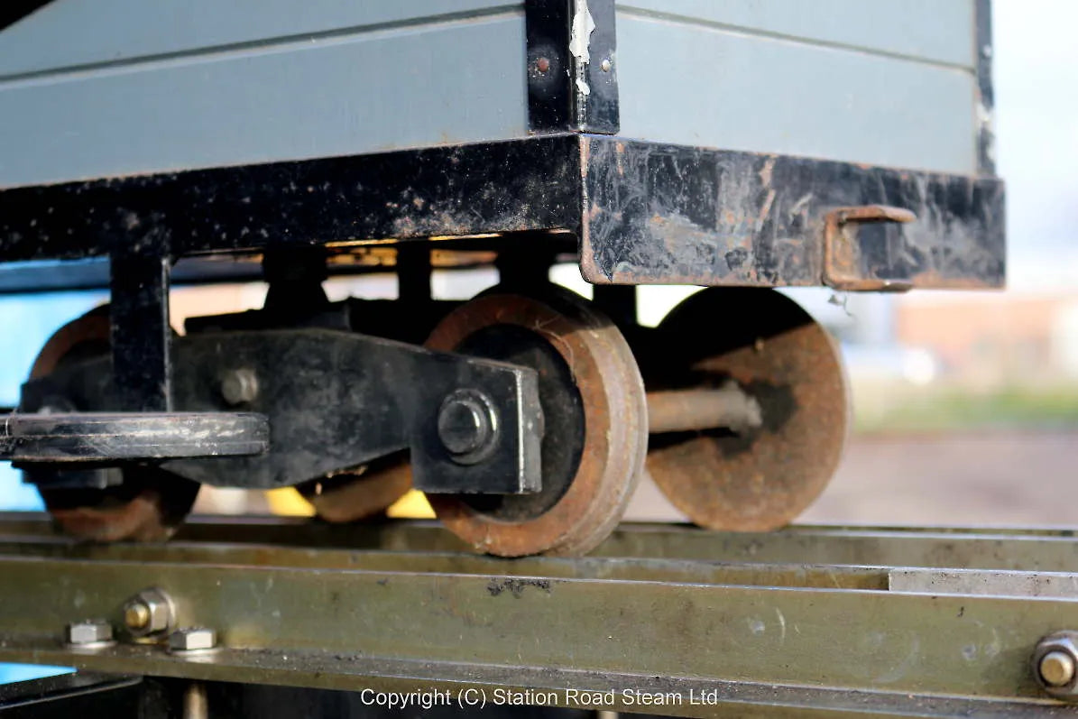 5 inch gauge bogie passenger truck
