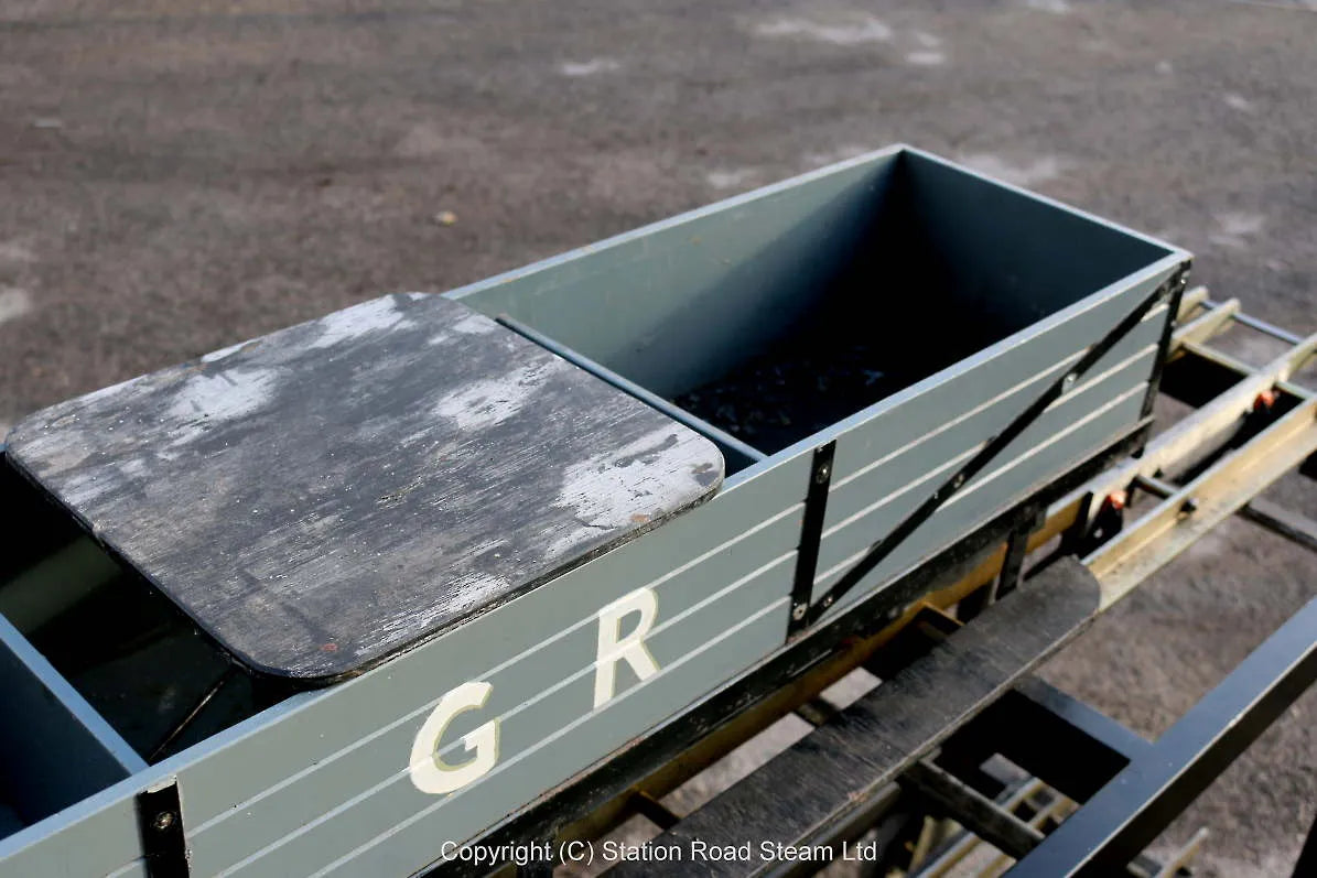 5 inch gauge bogie passenger truck