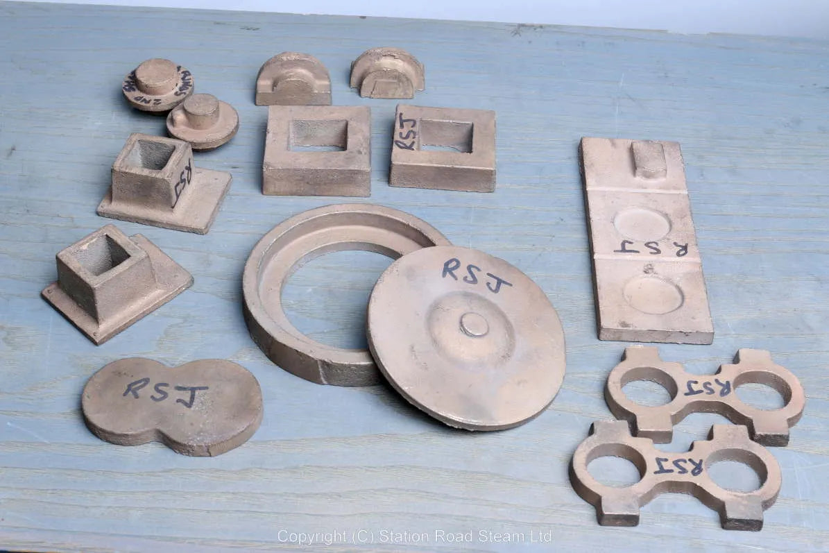 2 inch scale Ransomes, Sims & Jefferies parts & boiler kit