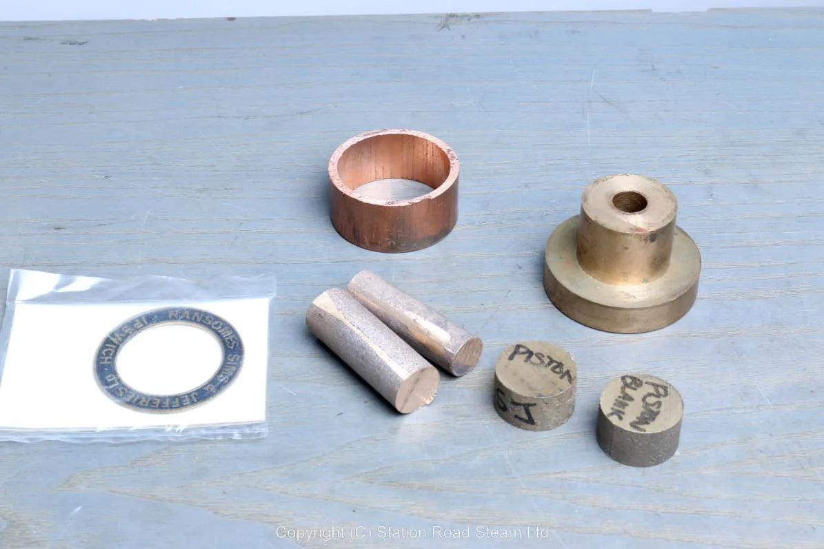 2 inch scale Ransomes, Sims & Jefferies parts & boiler kit