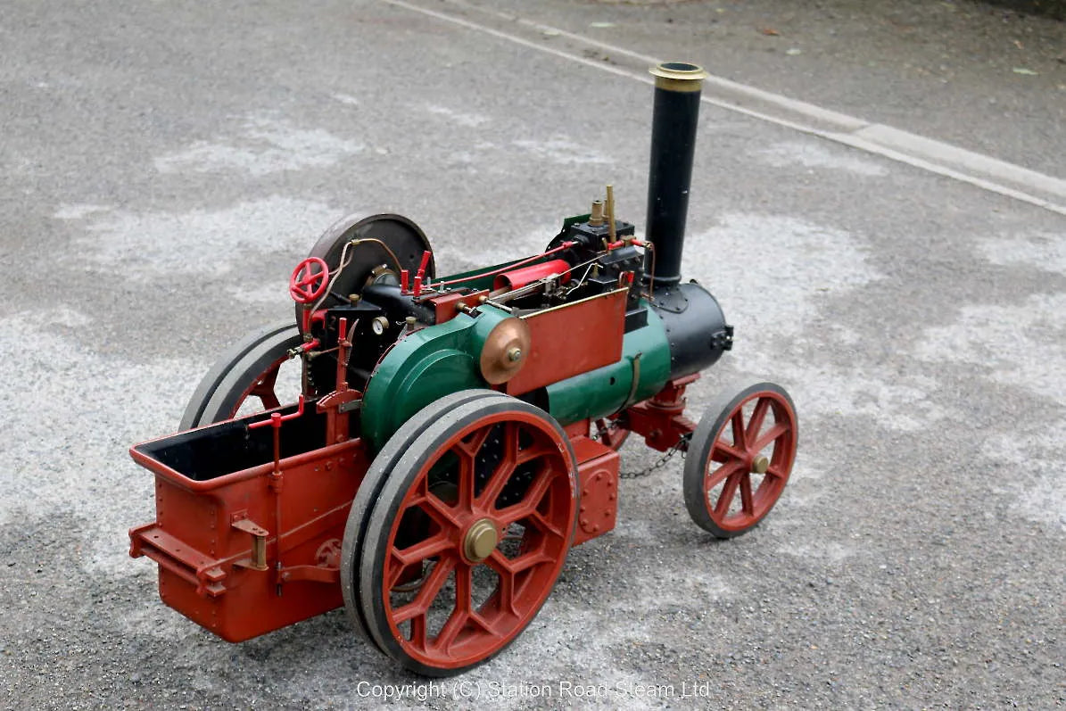 3 inch scale Aveling & Porter steam tractor