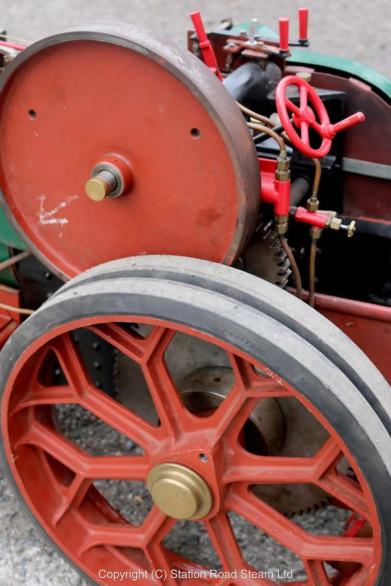 3 inch scale Aveling & Porter steam tractor