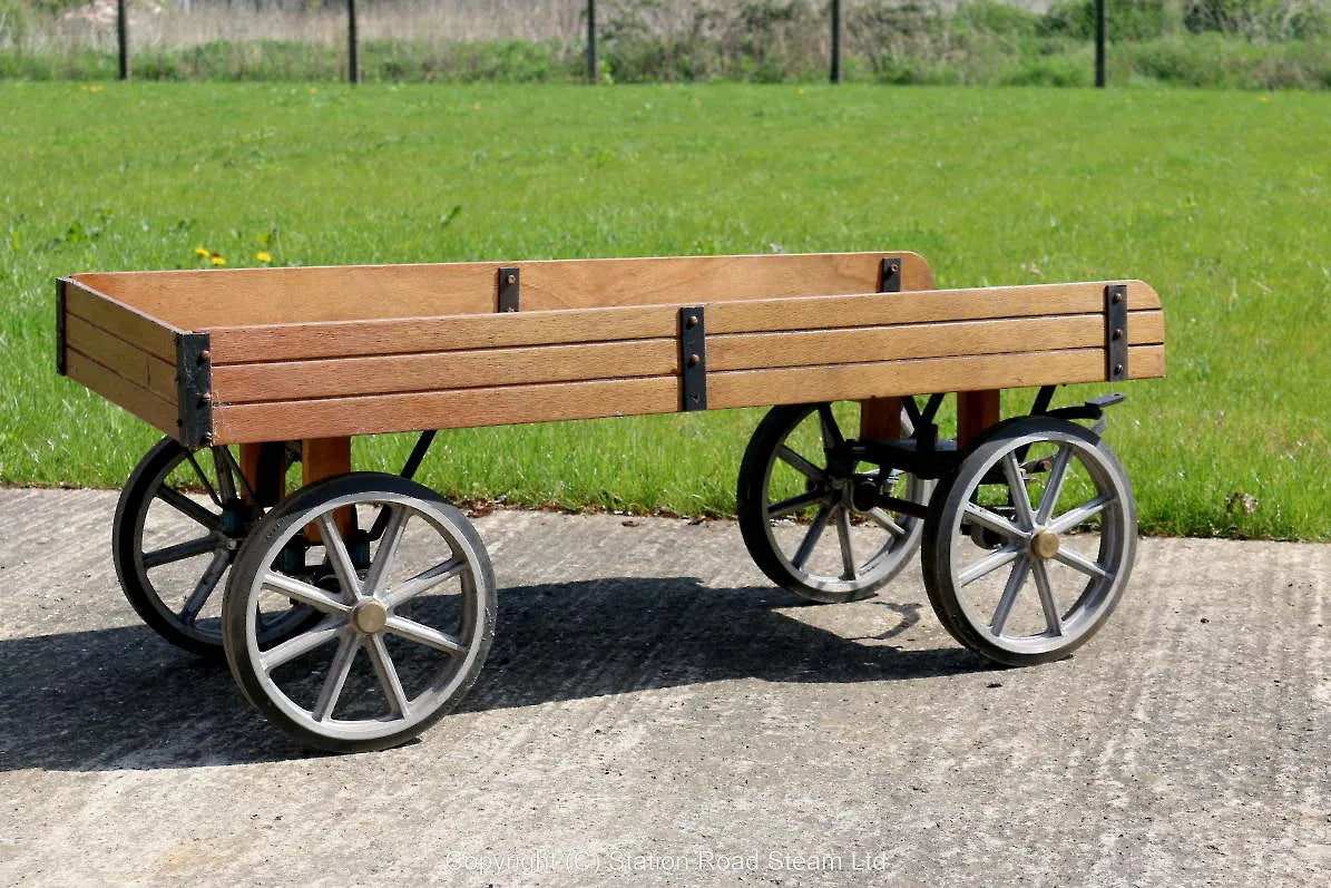 3 inch scale traction engine trailer