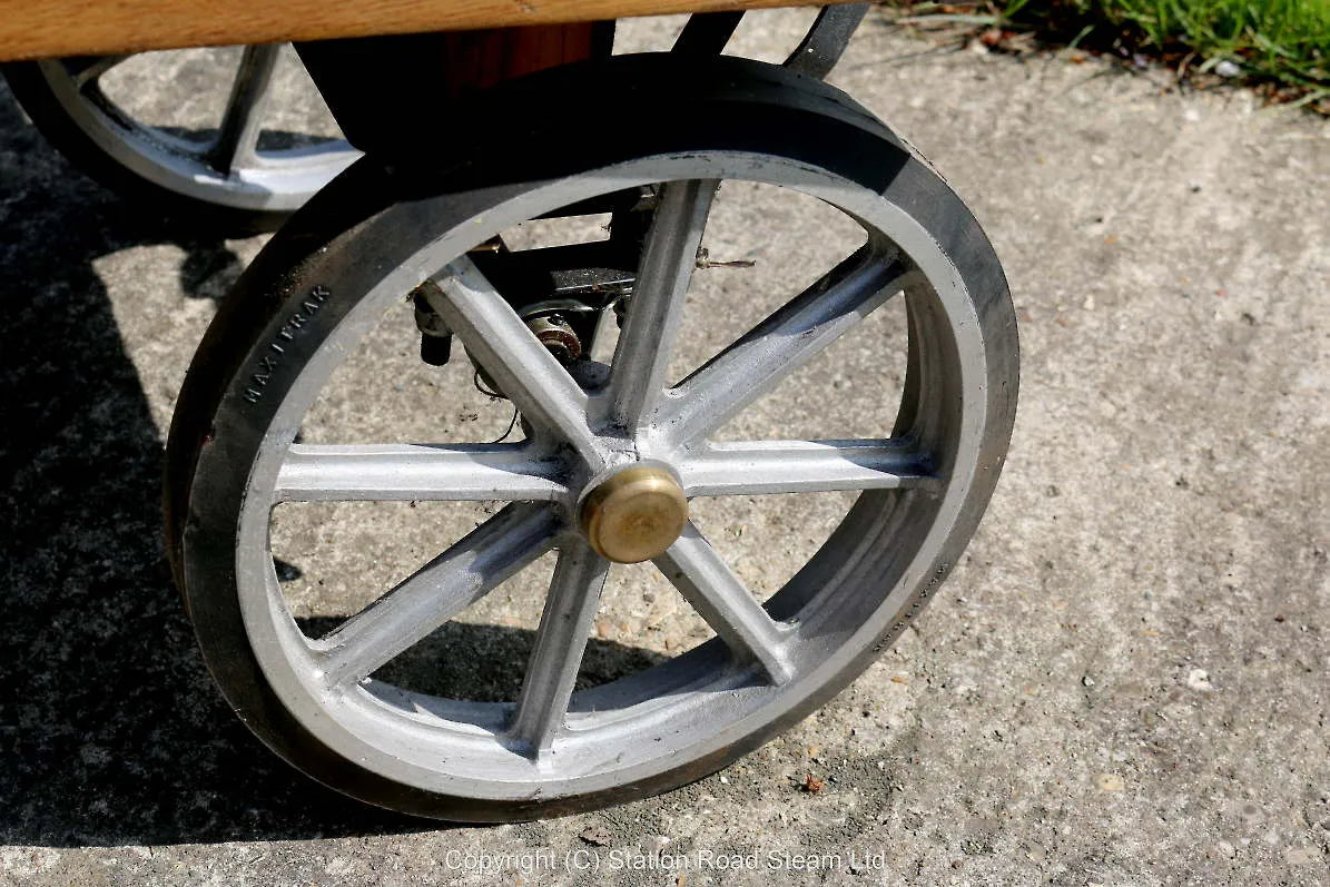 3 inch scale traction engine trailer