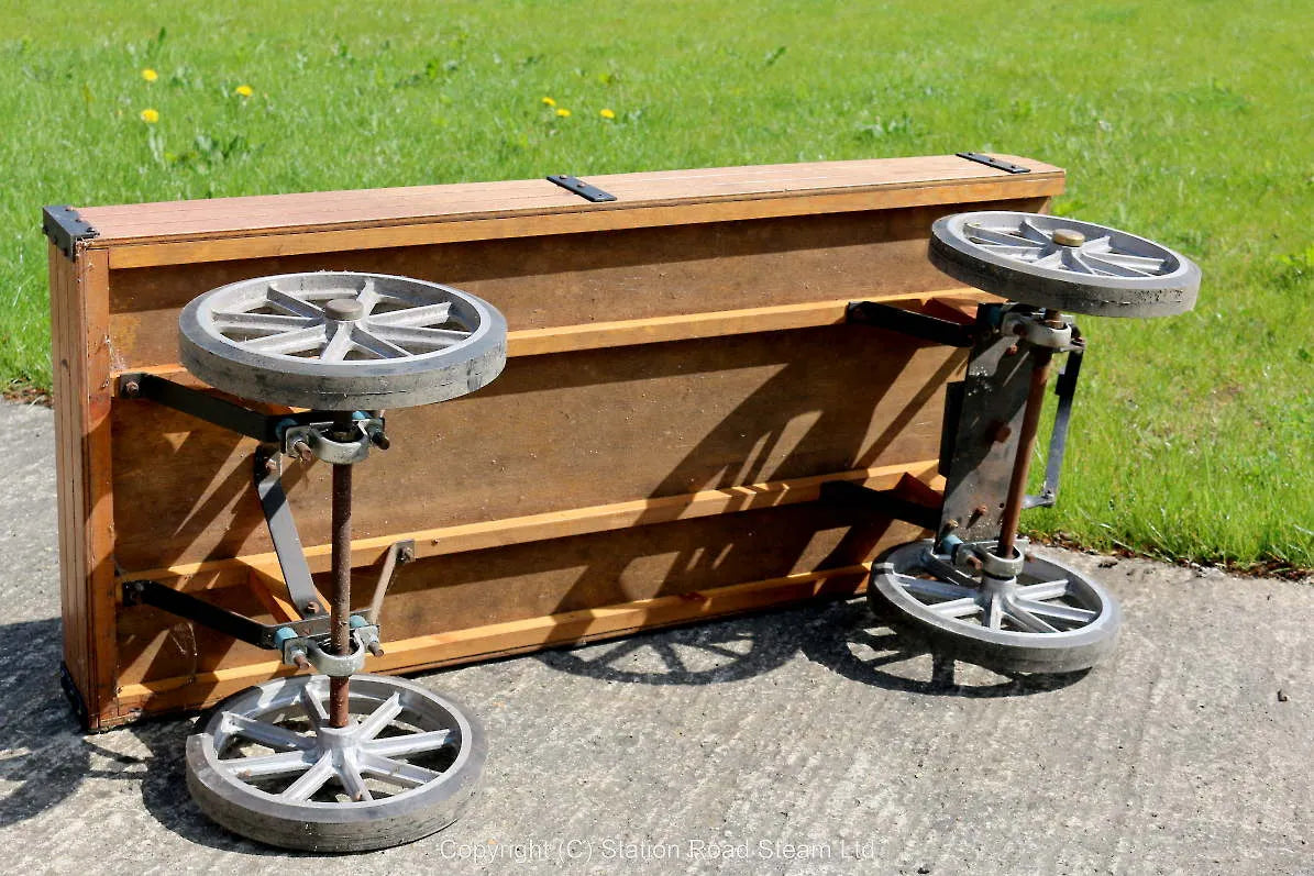 3 inch scale traction engine trailer