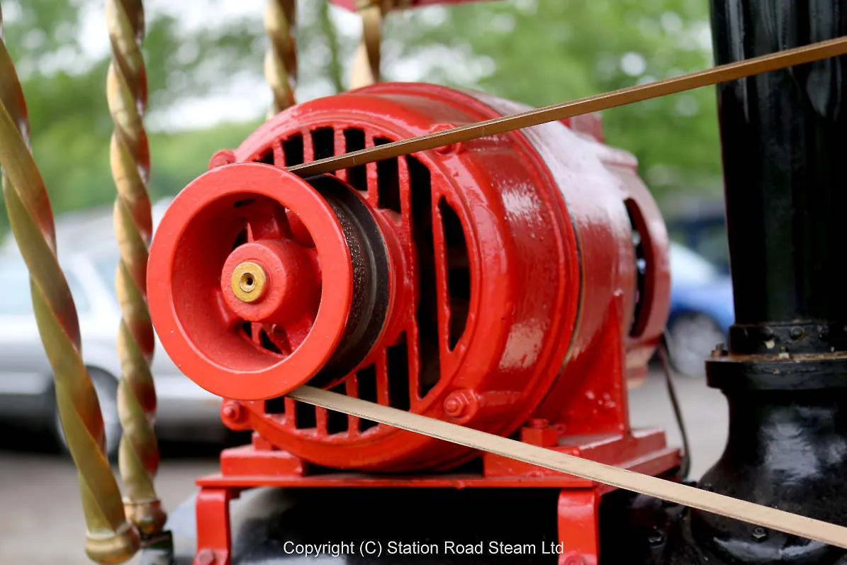 3 inch scale Burrell Showmans tractor