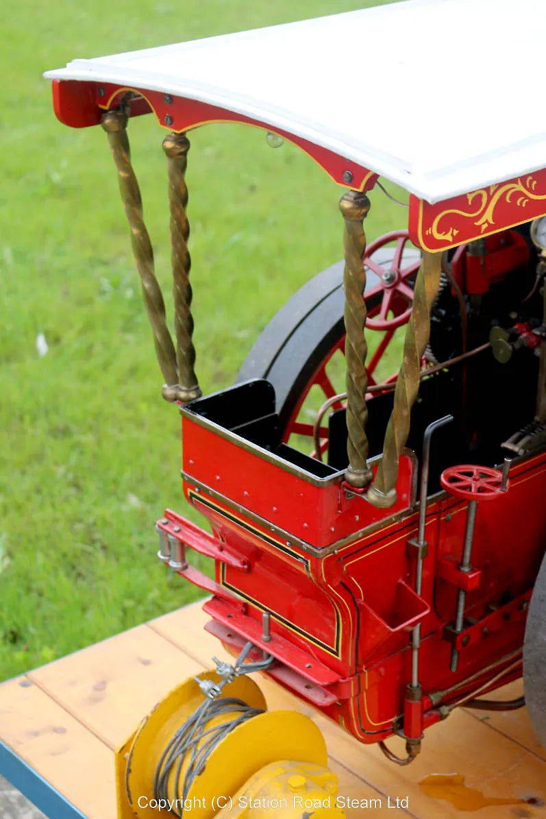 3 inch scale Burrell Showmans tractor