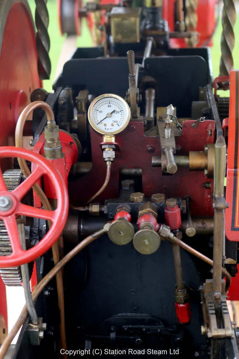 3 inch scale Burrell Showmans tractor