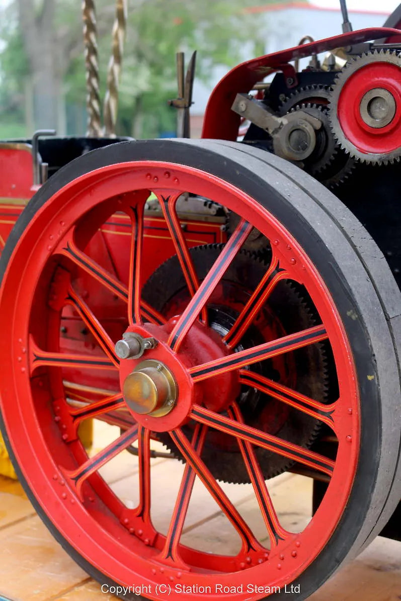 3 inch scale Burrell Showmans tractor
