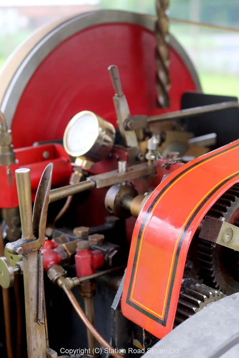 3 inch scale Burrell Showmans tractor