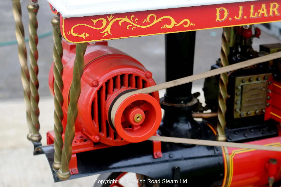 3 inch scale Burrell Showmans tractor