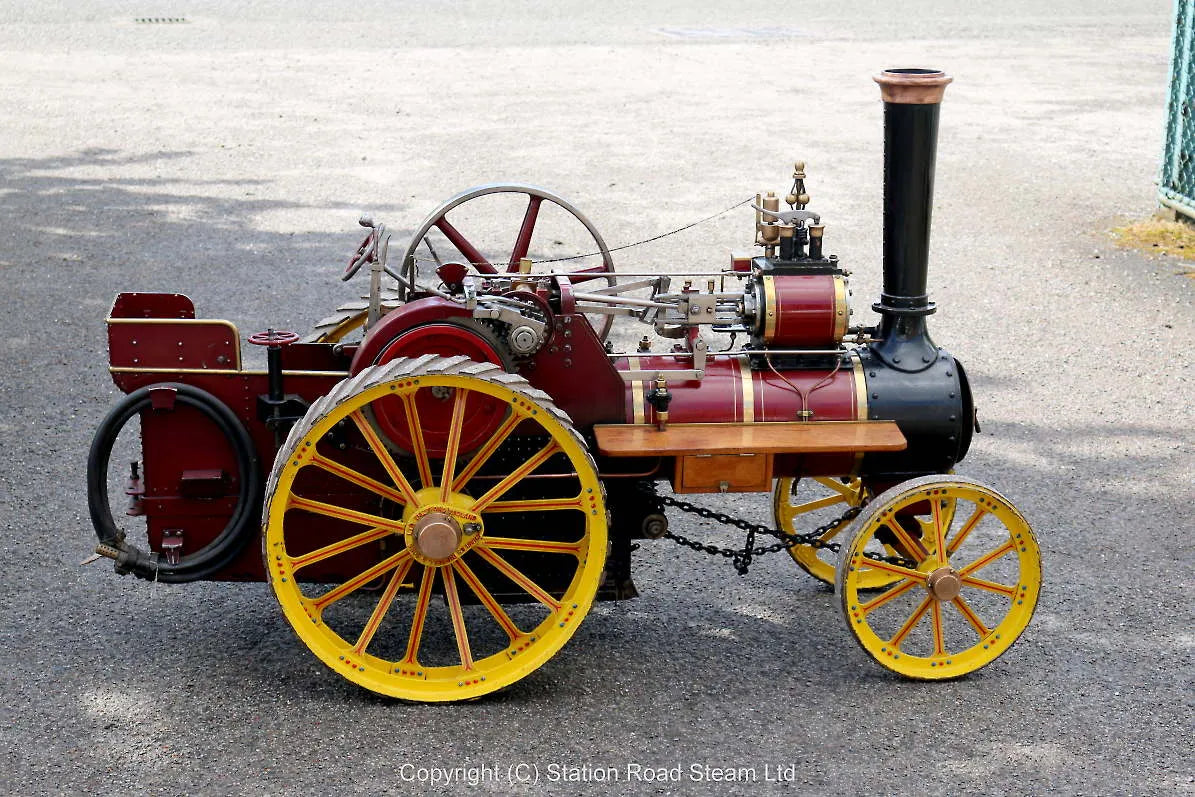 4 inch scale Burrell agricultural engine