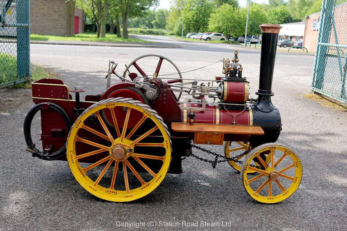4 inch scale Burrell agricultural engine
