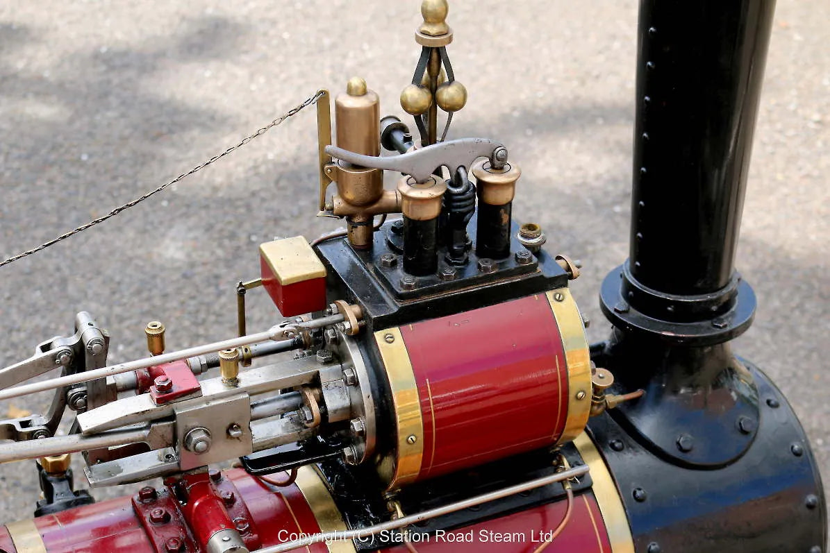 4 inch scale Burrell agricultural engine