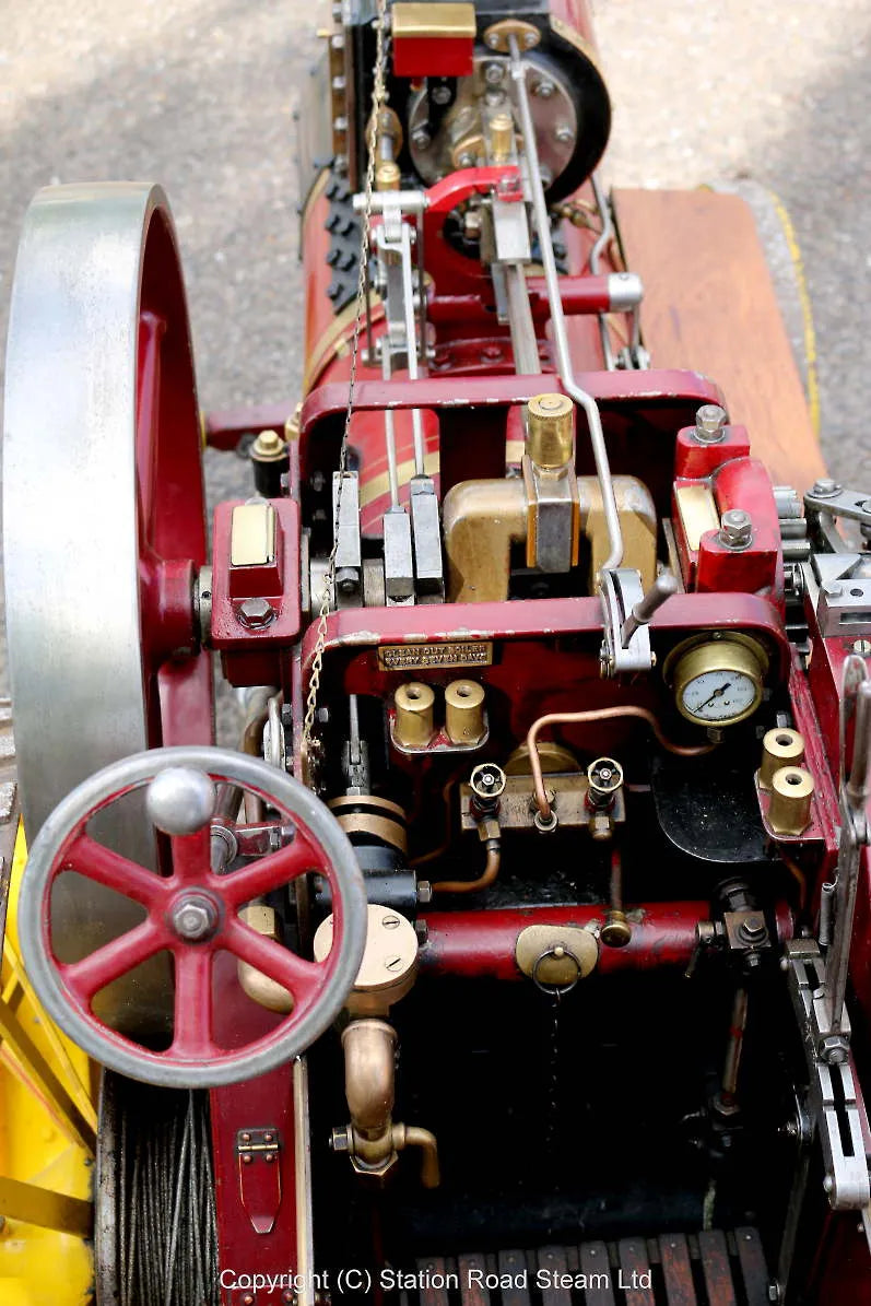 4 inch scale Burrell agricultural engine