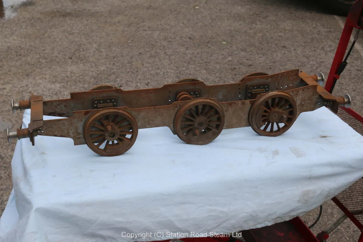 5 inch gauge Pansy 0-6-0 chassis, parts, drawings