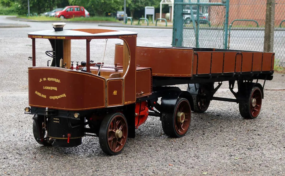 3 inch scale Clayton steam wagon