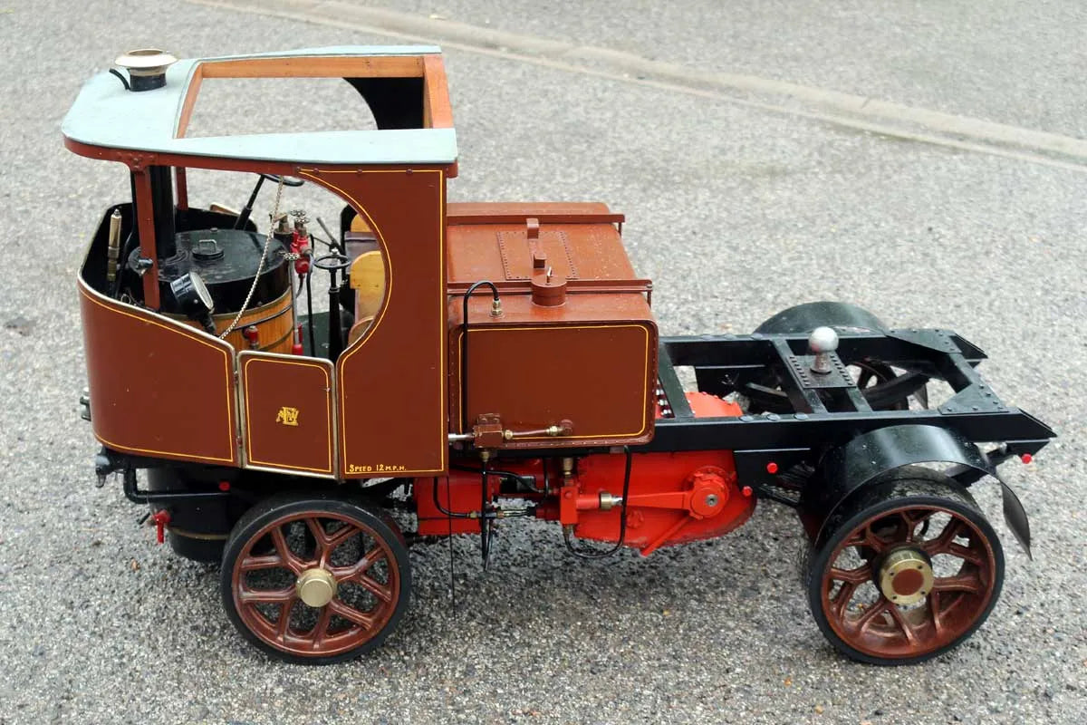 3 inch scale Clayton steam wagon