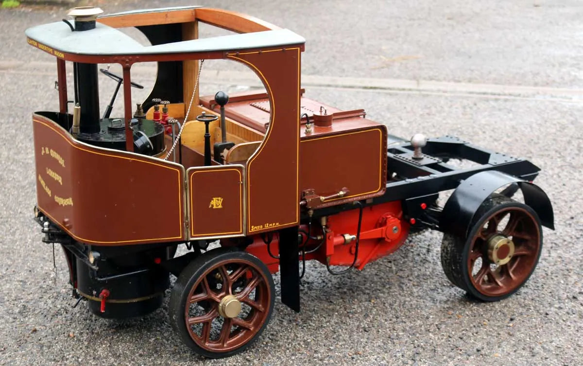 3 inch scale Clayton steam wagon