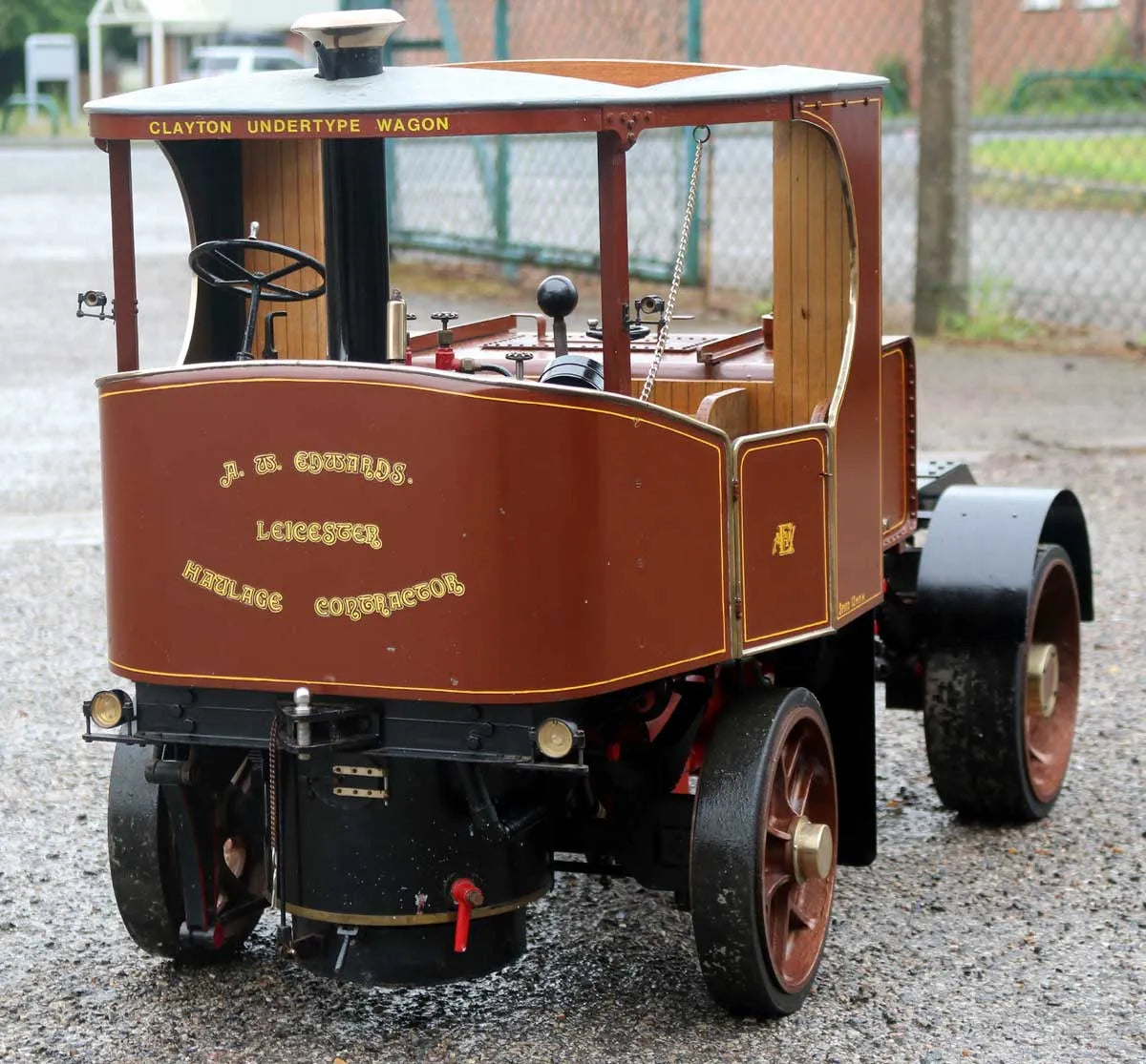 3 inch scale Clayton steam wagon