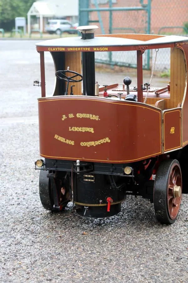 3 inch scale Clayton steam wagon