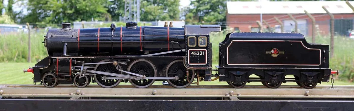 3 1/2 inch gauge Black 5