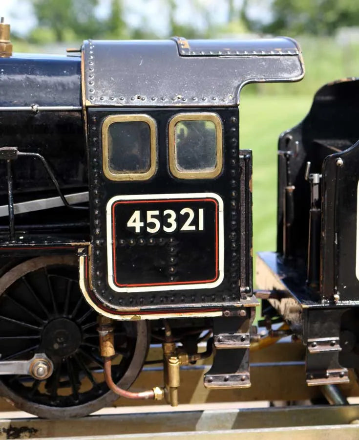 3 1/2 inch gauge Black 5
