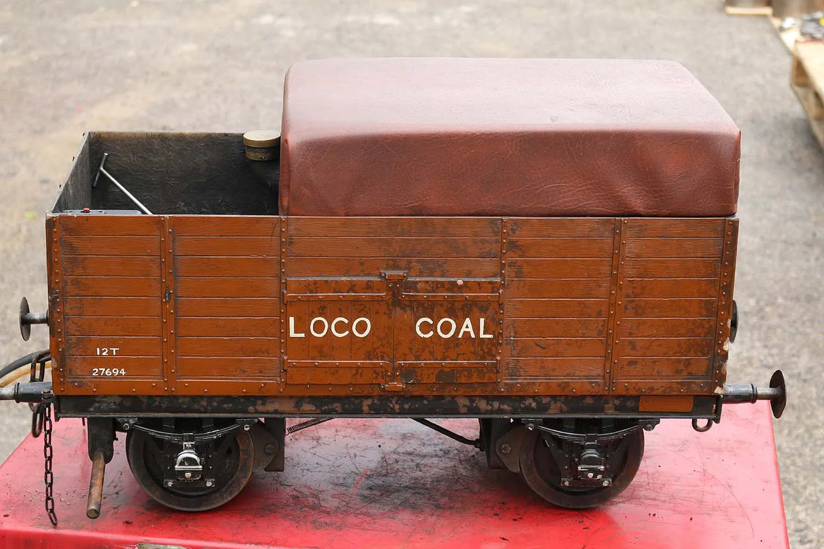 7 1/4 inch gauge Standard Class 2 tank with driving truck