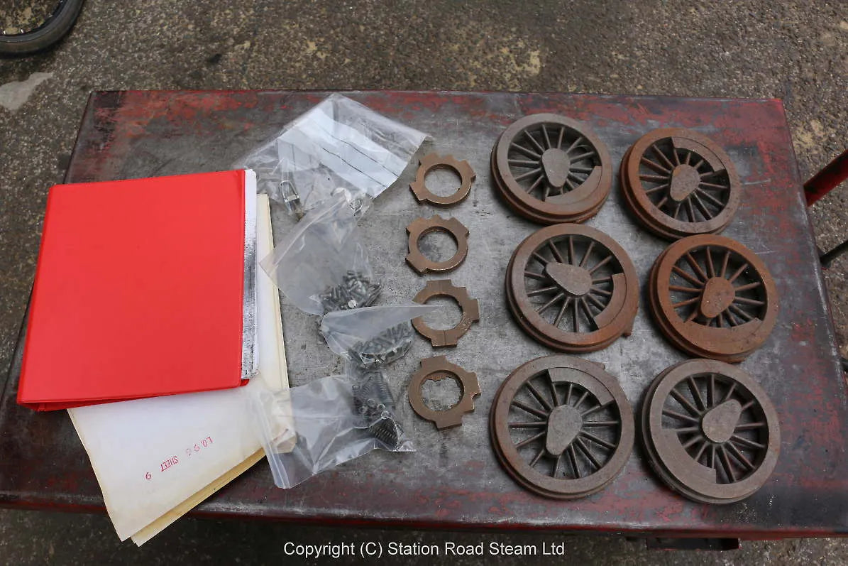 5 inch gauge "Pansy" castings, articles & drawings