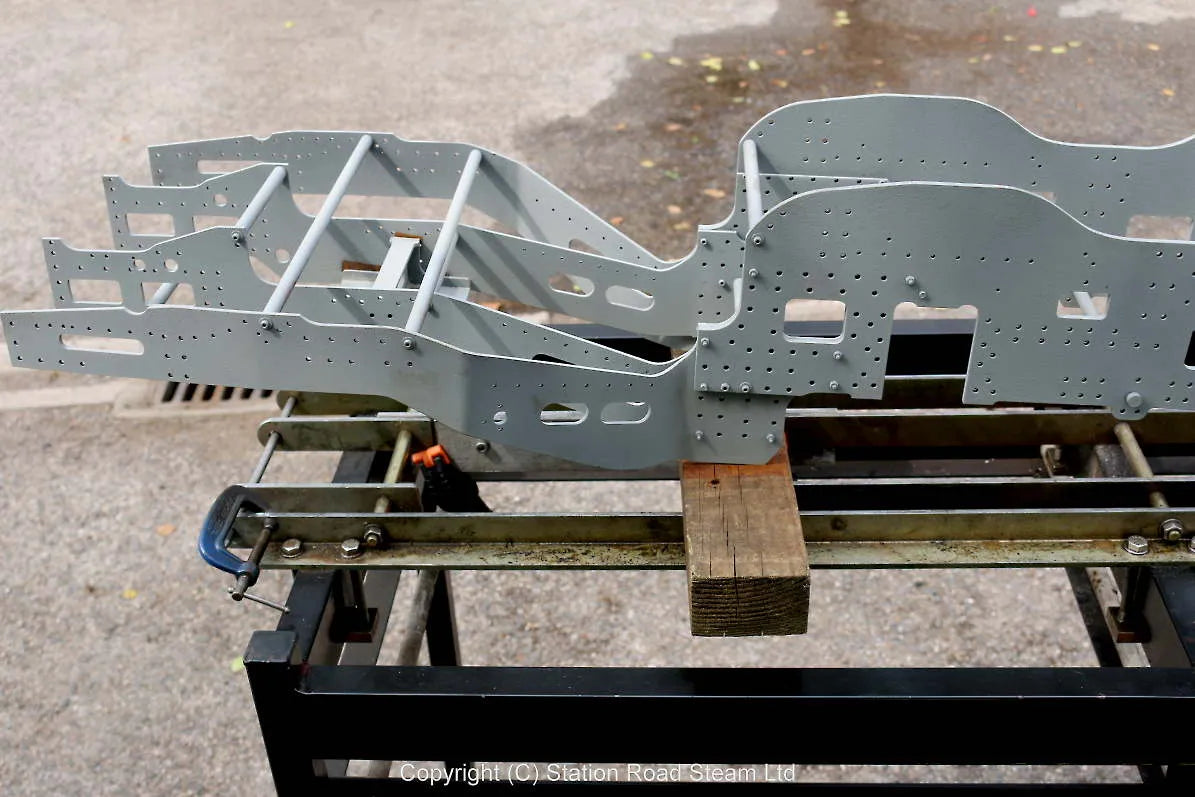 7 1/4 inch gauge LMS "Duchess" frames & castings