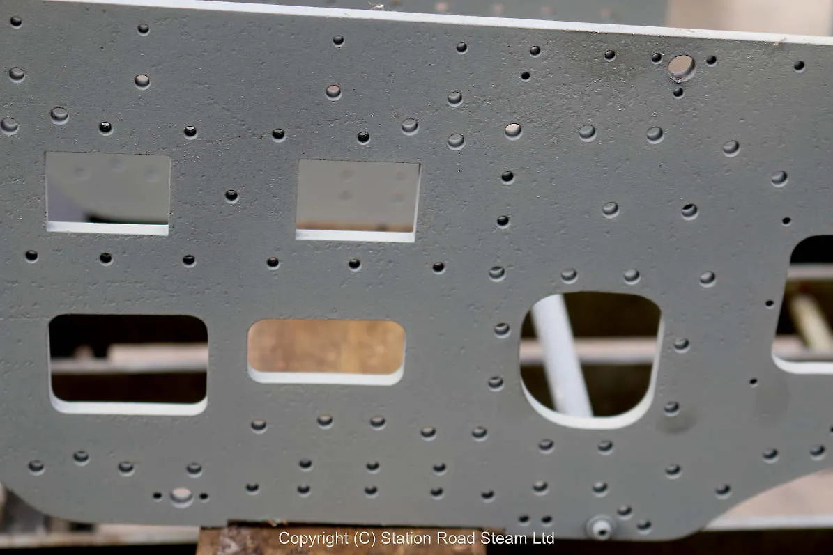 7 1/4 inch gauge LMS "Duchess" frames & castings