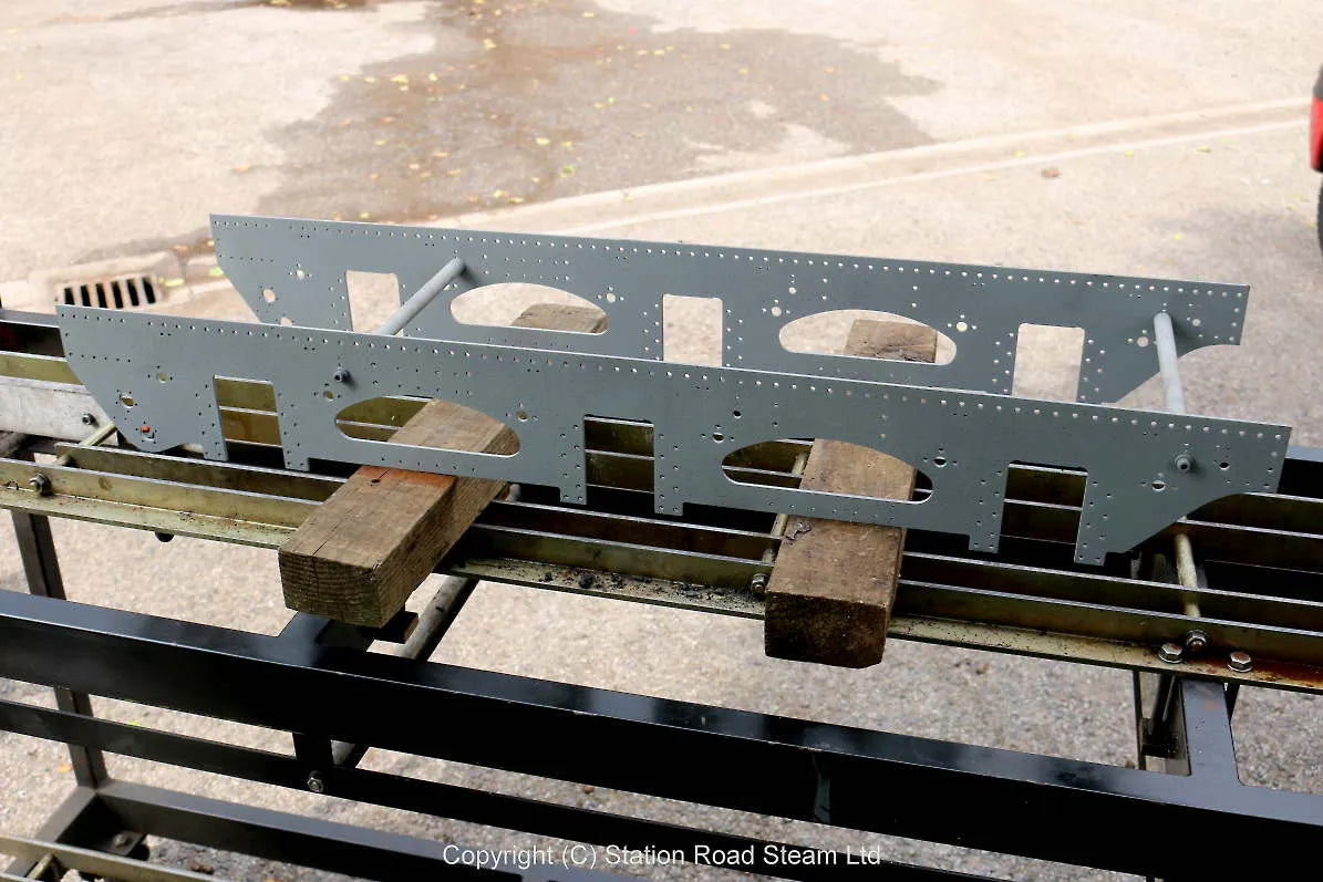 7 1/4 inch gauge LMS "Duchess" frames & castings